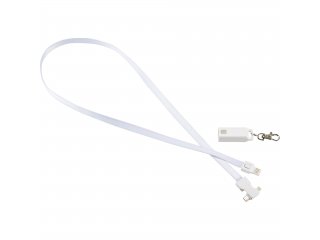 Trace 3-in-1 Charging Cable with Lanyard