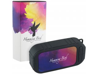 Pebble Bluetooth Speaker with Full Color Wrap