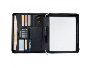 FSC® Mix Manhattan Zippered Padfolio
