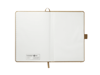 5.5" x 8.5" Washable Kraft Stone Bound Journal