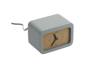 Set in Stone Wireless Charging Desk Clock