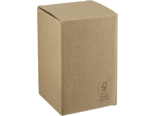 FSC 100% Bamboo lid 12oz Easton Glass Cup