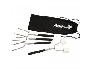 Extendable 34" Roasting Sticks with Carrying Case