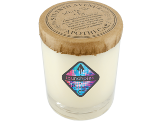 White Tea and Fig 11 oz Glass Jar Candle