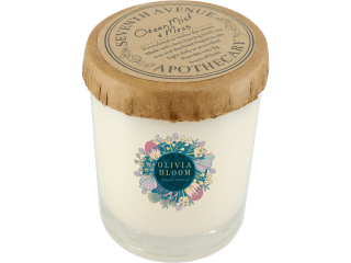 Ocean Mist and Moss 11 oz Glass Jar Candle