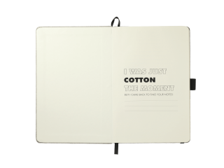 5.5" x 8.5" Recycled Cotton Bound Journal