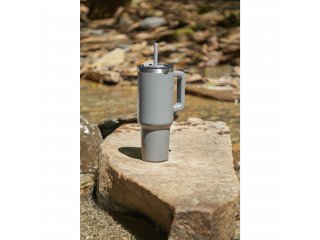 Pinnacle Recycled Travel Tumbler with Straw 40oz