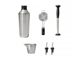OXO SteeL 6-piece Barware Set