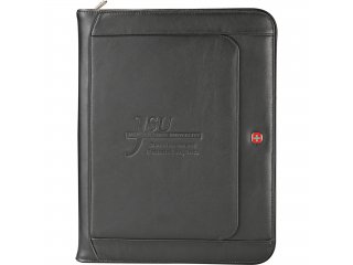 Wenger® Exec Leather Zippered Padfolio Bundle Set