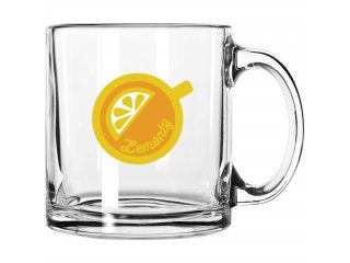 Glass Coffee Mug 13 oz.