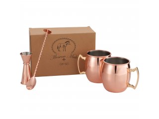 Moscow Mule Mug 4-in-1 Gift Set