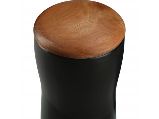 Reno Double Wall Ceramic Tumbler w/Wood Lid 10oz