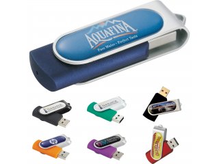 Domeable Rotate Flash Drive 2GB