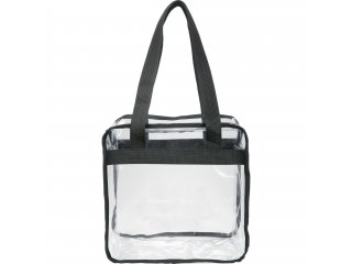 Game Day Clear Zippered Safety Tote