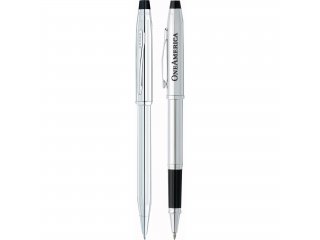 Cross® Century II Lustrous Chrome Pen Set