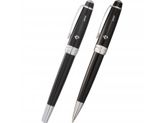 Cross® Bailey Black Lacquer Pen Set