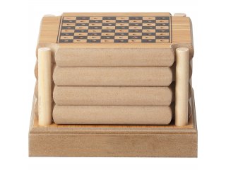 4 Piece Coaster Game Set