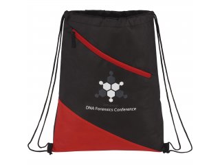 Slanted Non-Woven Drawstring Bag