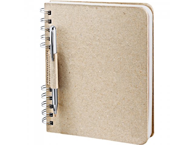 6" x 7.5" Recycled Cardboard Spiral JournalBook®