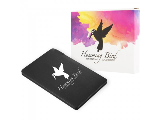 Slim Ion Power Bank with Full Color Wrap