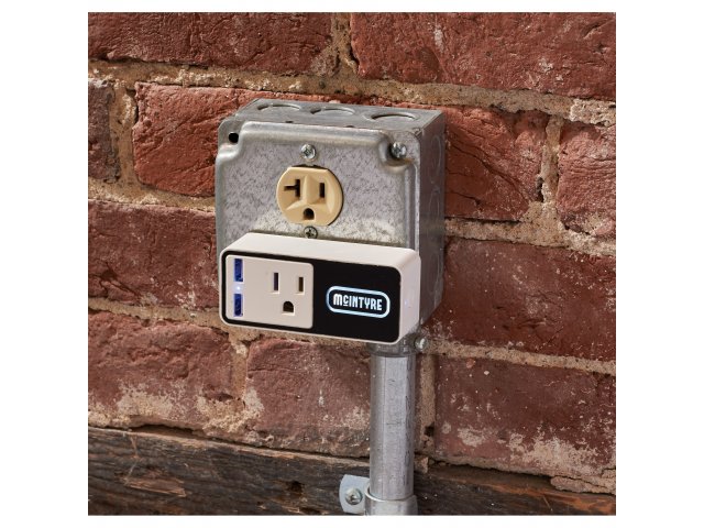 Light Up Logo Wifi Smart Plug with USB Output