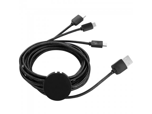 Rolly 10 foot 3-in-1 Light Up Logo Cable