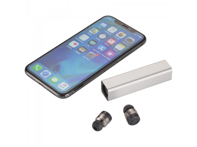 True Wireless Earbuds with Metal Charging Case