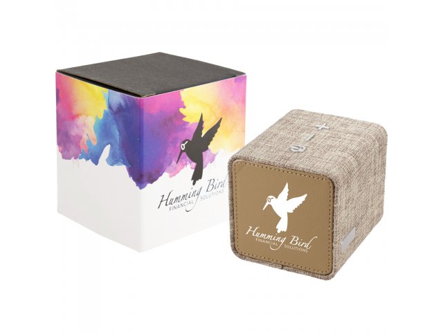 Fortune Bluetooth Speaker with Full Color Wrap