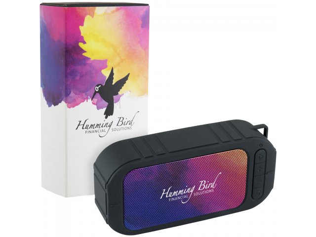 Pebble Bluetooth Speaker with Full Color Wrap