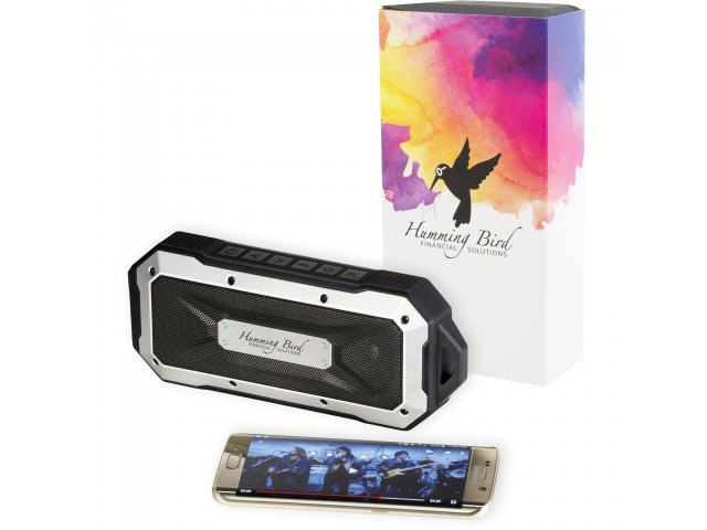 Boulder Bluetooth Speaker with Full Color Wrap