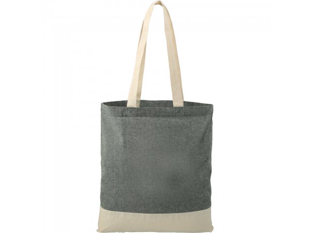Split Recycled 5oz Cotton Twill Convention Tote