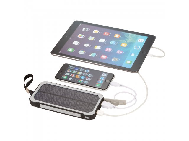 High Sierra® Falcon Solar 10000 mAh Power Bank