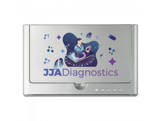 UV Sanitizer Desk Clock with Wireless Charging