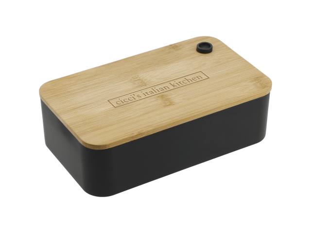 PLA Bento Box with Bamboo Lid