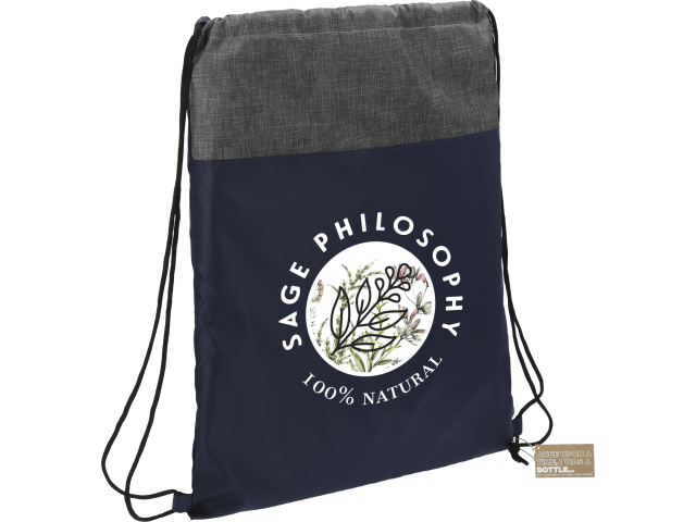 Ash Recycled Drawstring Bag