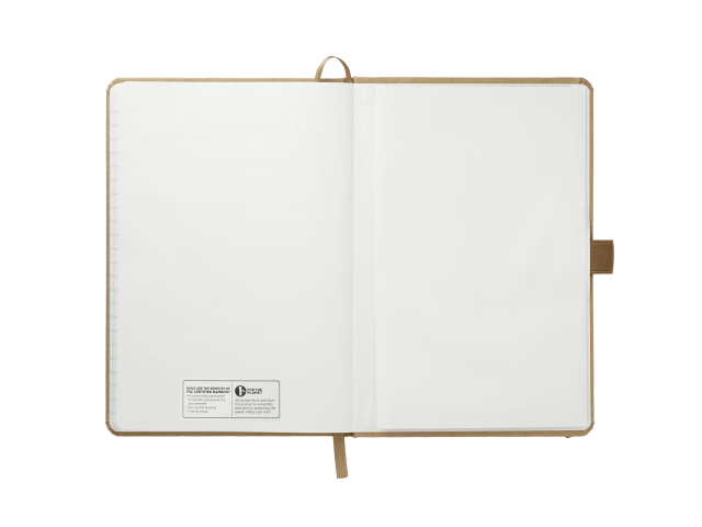 5.5" x 8.5" Washable Kraft Stone Bound Journal