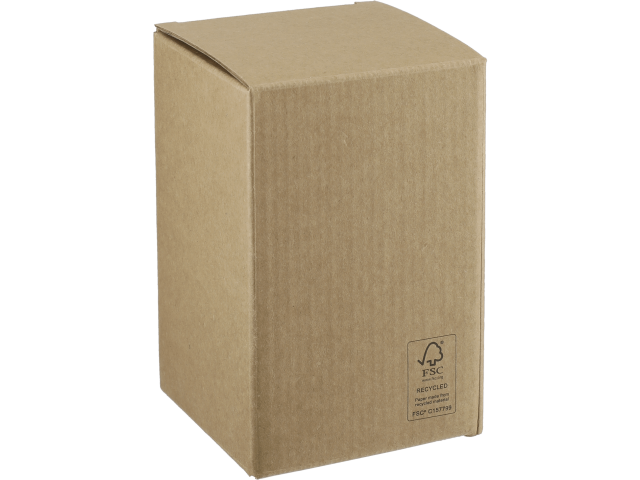 FSC 100% Bamboo lid 12oz Easton Glass Cup