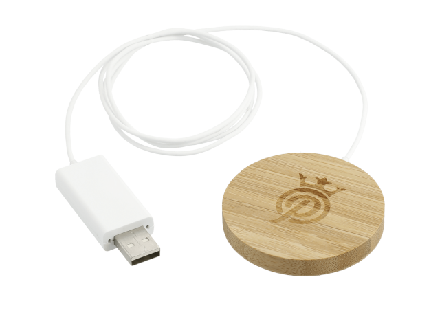 FSC® 100% Bamboo MagClick™ Fast Wireless Pad