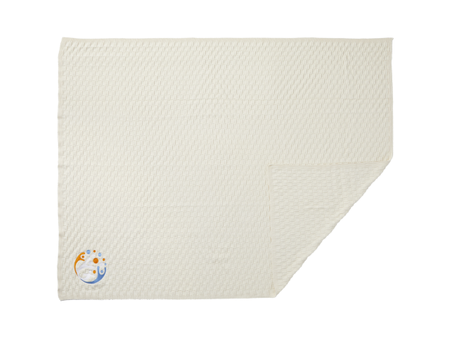 Made*Here New York Basketweave Cotton Blanket