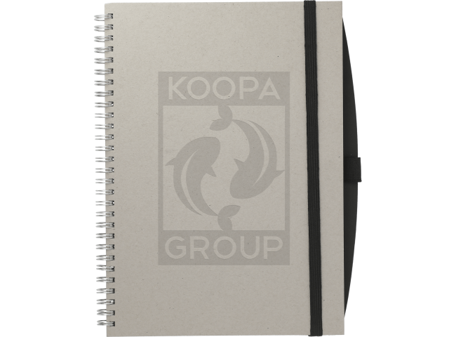 7" x 10" FSC® Mix Spiral JournalBook® with Pen Por