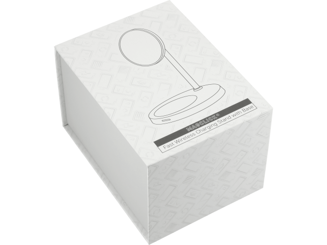 MagClick™ Dual Fast Wireless Charging Stand w/Base