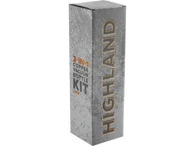 Highland 3-in-1 Copper Vacuum Bottle Kit 32oz