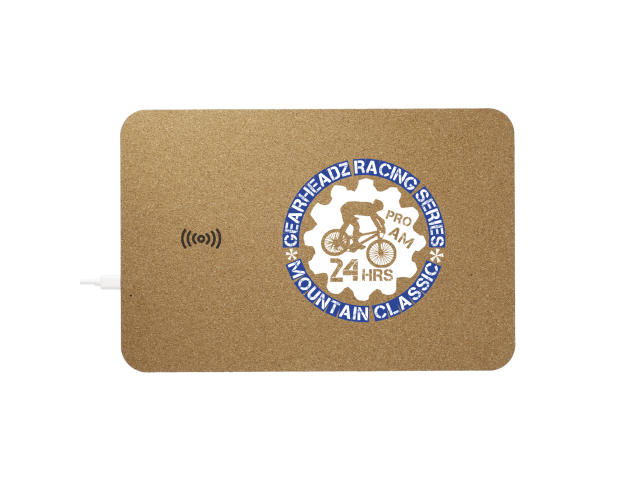 Cork Fast Wireless Charging Mouse Pad