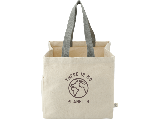 Organic 14oz Cotton Shopper Tote