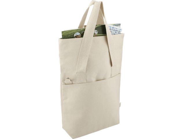Organic 16oz Cotton Commuter Tote