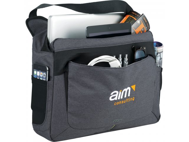 Zoom® Power Stretch 15" Computer Messenger Bag