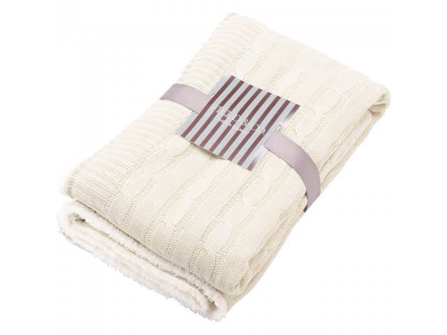 Field & Co.® Cable Knit Sherpa Blanket