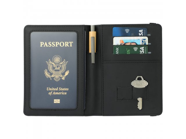 Deluxe Recycled Passport Wallet