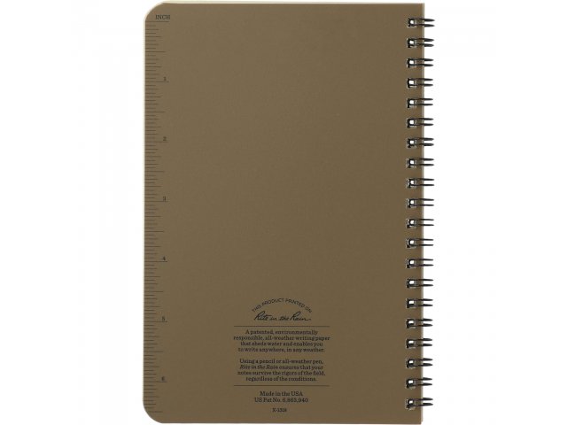4.6” x 7” Rite in the Rain Side Spiral Notebook