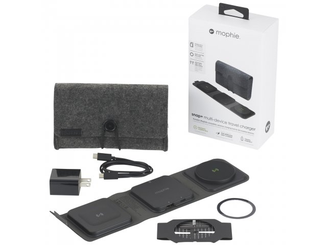 mophie® Snap + Multi-device Travel Charger